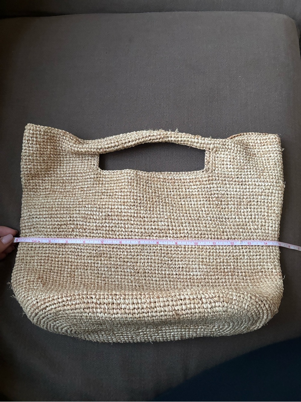Monday Swimwear Raffia Woven Tote Bag | Beach Bag | Resort Tote